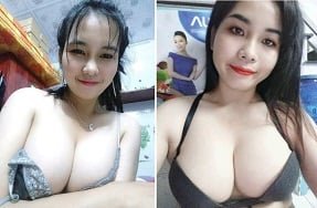 แฟนเต้านมขนาดใหญ่เพื่อให้คนหนุ่มสาวพอใจ